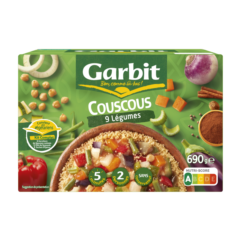 Couscous 9 légumes